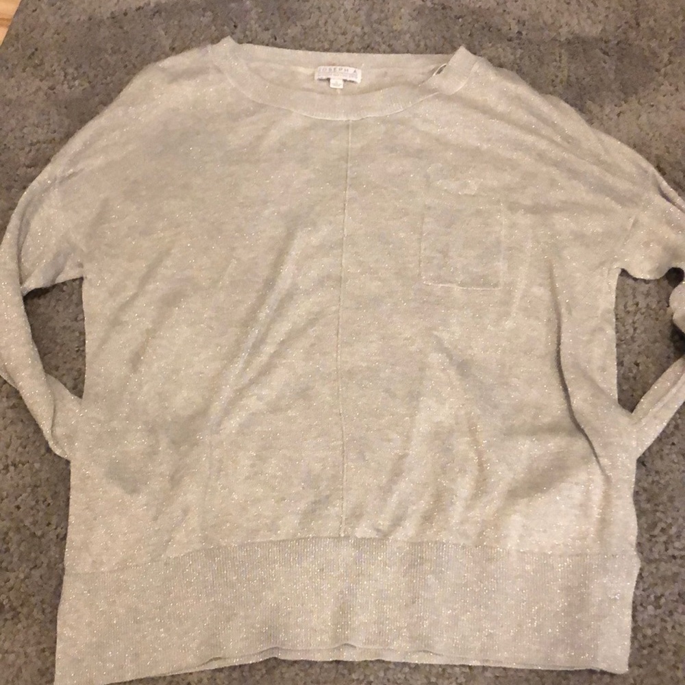 Sparkly gray sweater